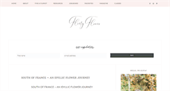 Desktop Screenshot of flirtyfleurs.com